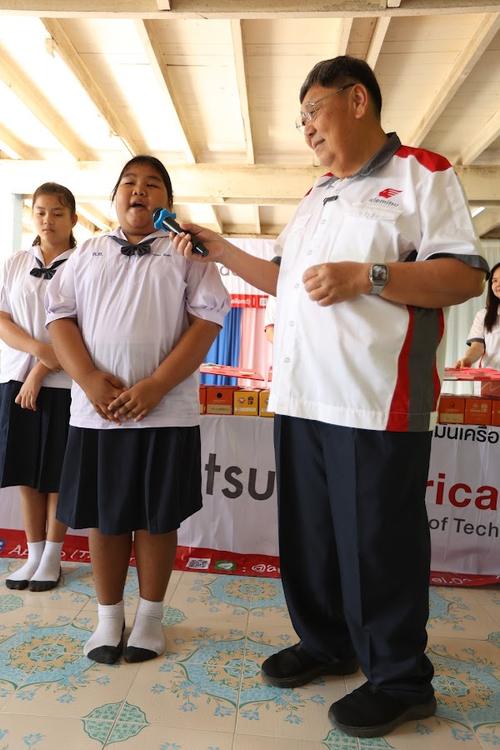 Football clinic & the “Board of Happiness”, Ang Thong