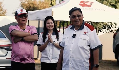 Football clinic & the “Board of Happiness”, Ang Thong